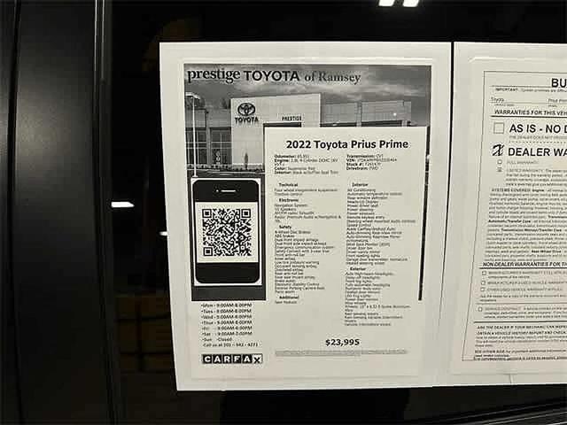 Photo of 2022 Supersonic Red Toyota Prius Prime