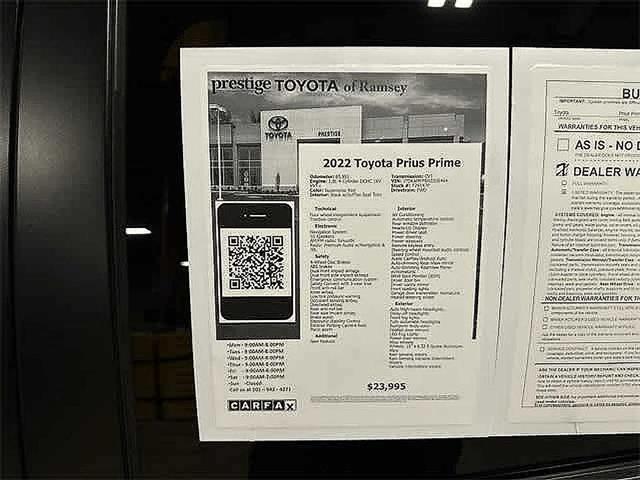 Photo of 2022 Supersonic Red Toyota Prius Prime