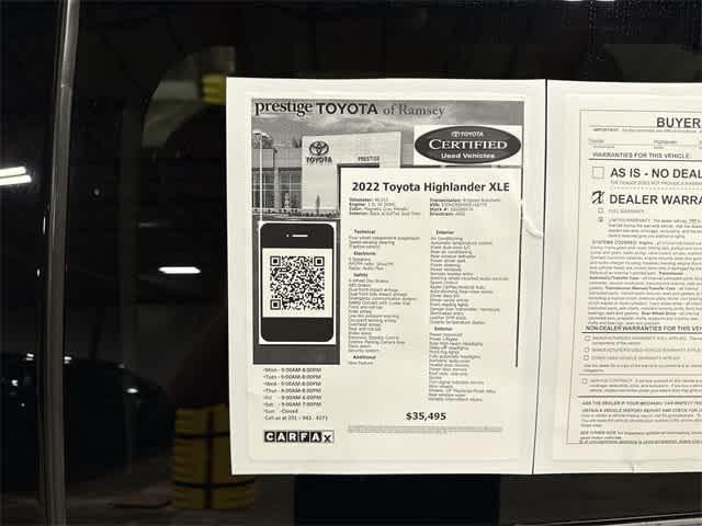 Photo of 2022 Magnetic Gray Metallic Toyota Highlander