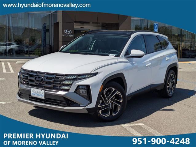 Photo of 2025 Serenity White Pearl Hyundai TUCSON