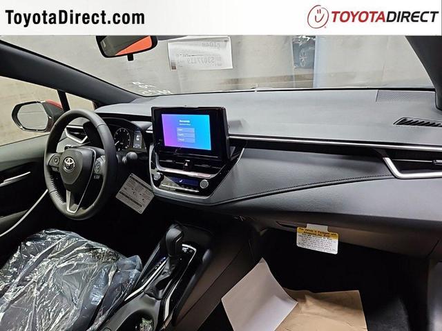 Photo of 2025 Midnight Black Metallic Toyota Corolla Hybrid