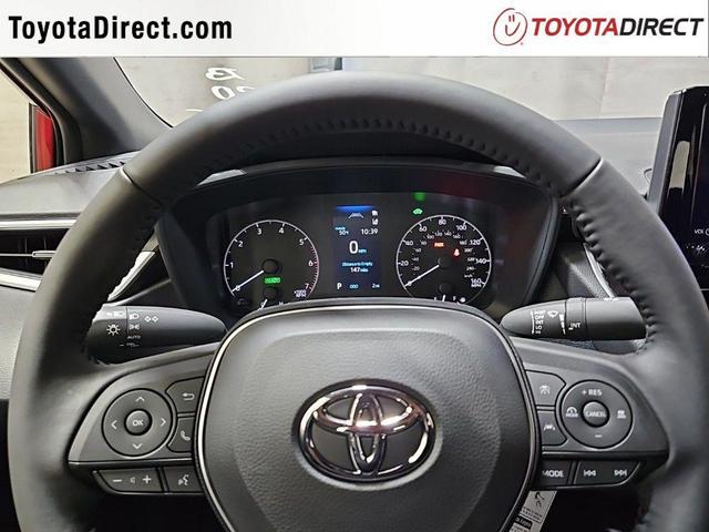 Photo of 2025 Midnight Black Metallic Toyota Corolla Hybrid