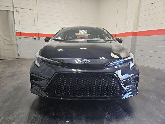 Photo of 2025 Midnight Black Metallic Toyota Corolla Hybrid