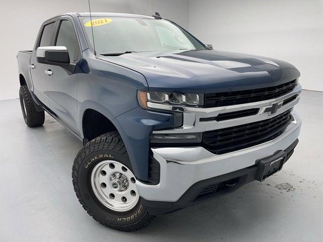 Photo of 2021 Northsky Blue Metallic Chevrolet Silverado 1500