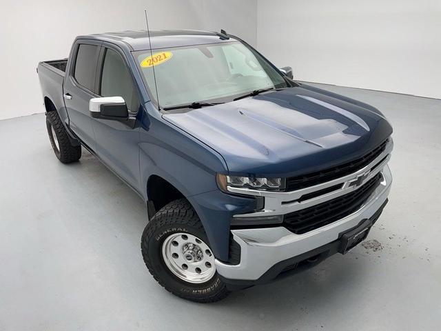Photo of 2021 Northsky Blue Metallic Chevrolet Silverado 1500