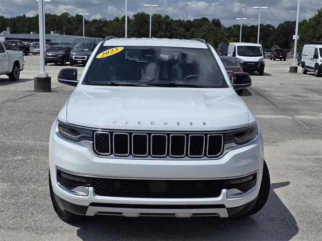 Photo of 2023 Bright White Clearcoat Jeep Wagoneer