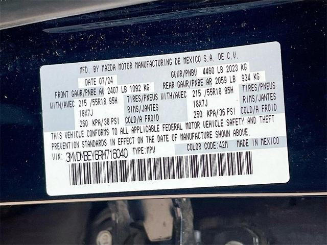 Photo of 2024 Deep Crystal Blue Mica Mazda CX-30
