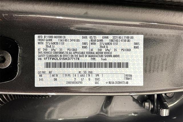 Photo of 2025 Carbonized Gray Metallic Ford F-150