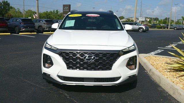 Photo of 2020 Quartz White Hyundai SANTA FE