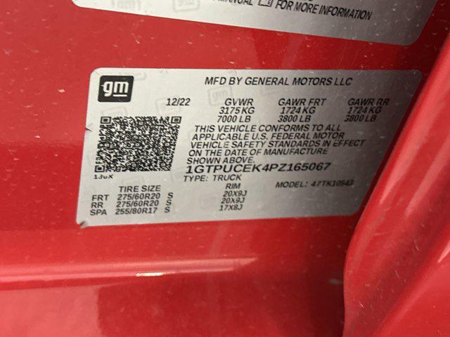 Photo of 2023 Cardinal Red GMC Sierra 1500