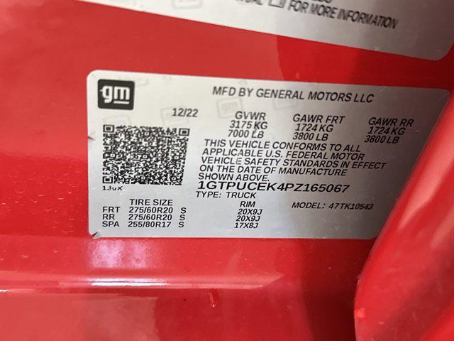 Photo of 2023 Cardinal Red GMC Sierra 1500