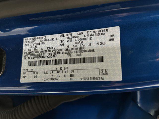 Photo of 2021 Velocity Blue Metallic Ford F-150
