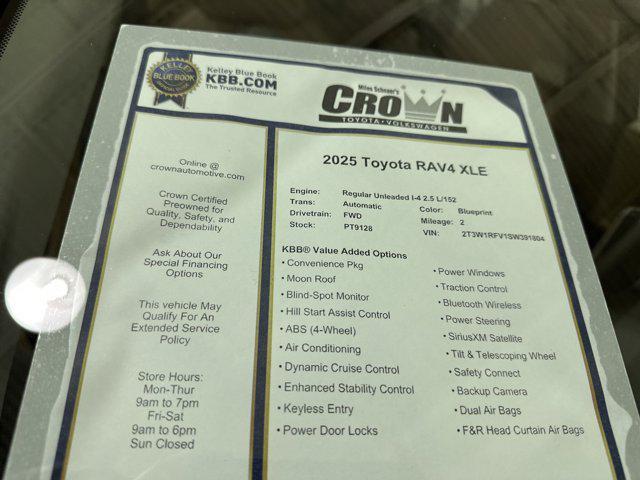 Photo of 2025 Blueprint Toyota RAV4