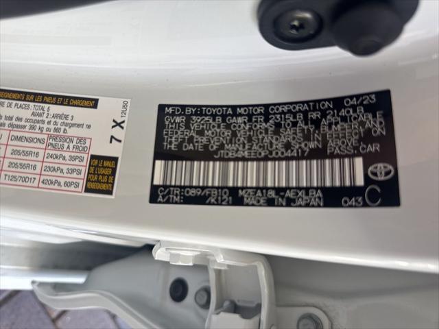 Photo of 2023 Wind Chill Pearl Toyota Corolla