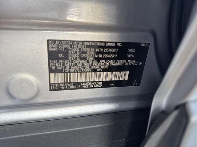 Photo of 2020 Silver Sky Metallic Toyota RAV4
