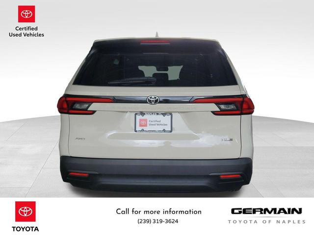 Photo of 2024 Coastal Cream Toyota Grand Highlander