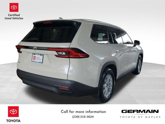Photo of 2024 Coastal Cream Toyota Grand Highlander