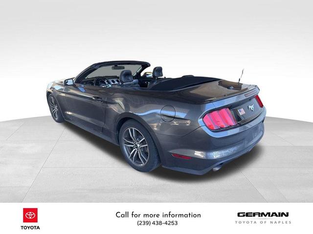 Photo of 2015 Black Ford Mustang
