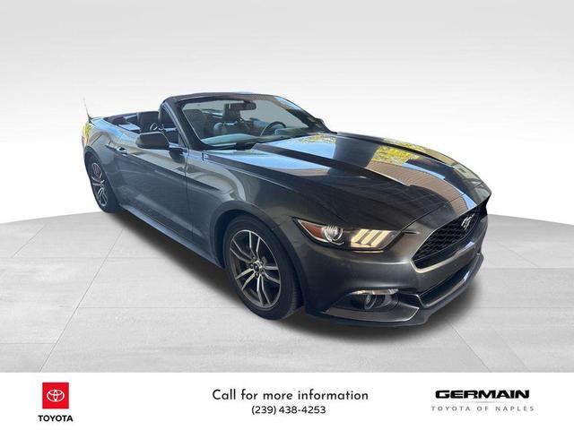 Photo of 2015 Black Ford Mustang