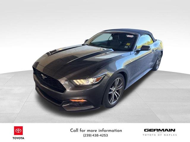 Photo of 2015 Black Ford Mustang