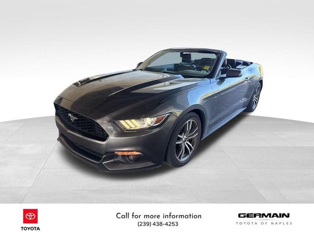Photo of 2015 Black Ford Mustang