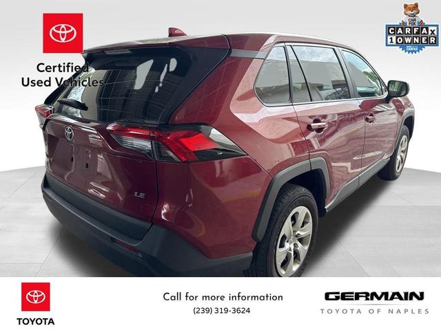 Photo of 2023 Ruby Flare Pearl Toyota RAV4