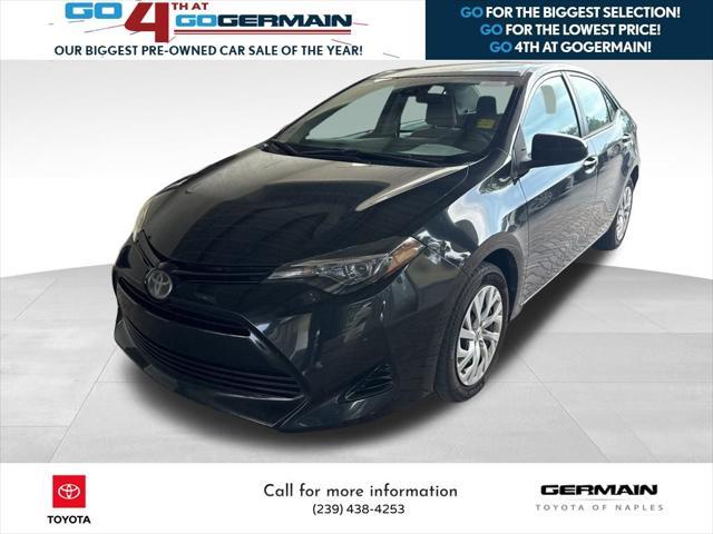 Photo of 2018 Black Sand Pearl Toyota Corolla