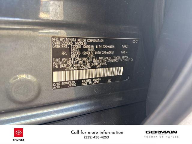 Photo of 2021 Coastal Gray Metallic Toyota Venza