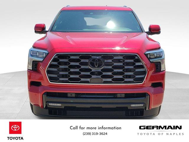Photo of 2025 Supersonic Red Toyota Sequoia