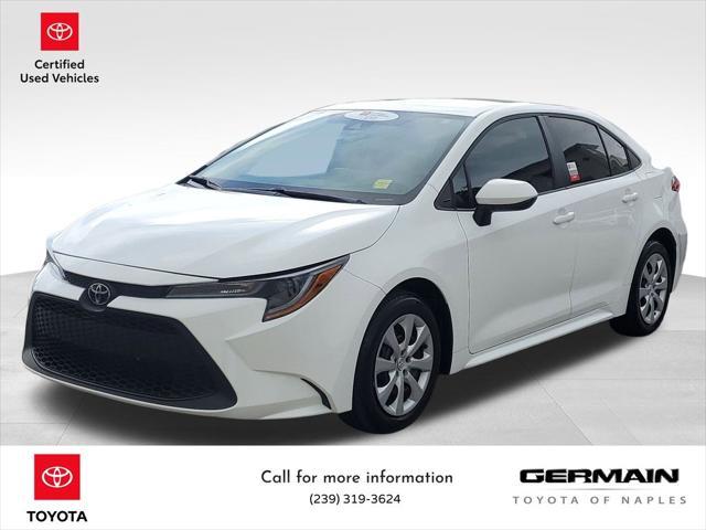 Photo of 2022 White Toyota Corolla