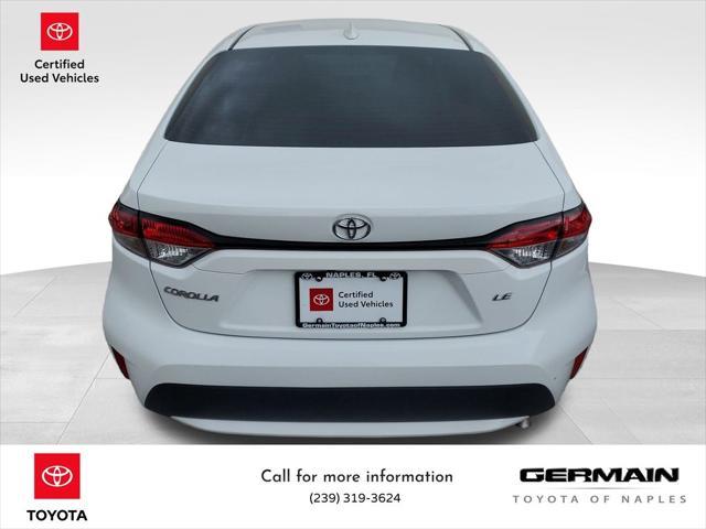 Photo of 2022 White Toyota Corolla
