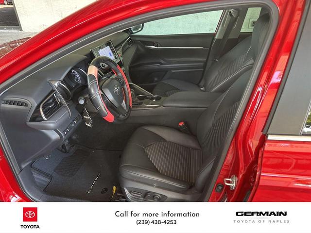 Photo of 2024 Supersonic Red Toyota Camry