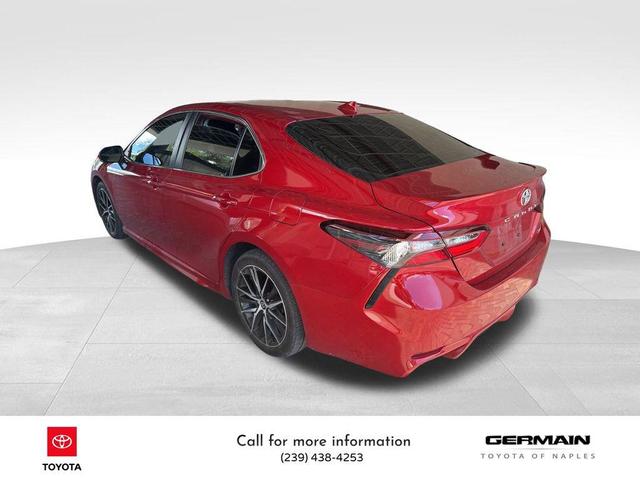 Photo of 2024 Supersonic Red Toyota Camry
