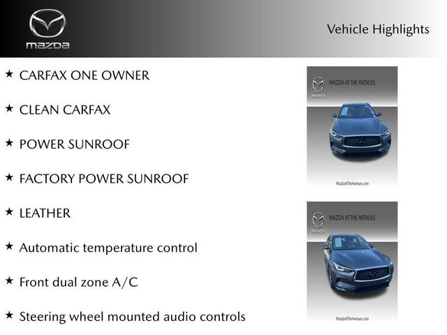 Photo of 2022 Graphite Shadow INFINITI QX50