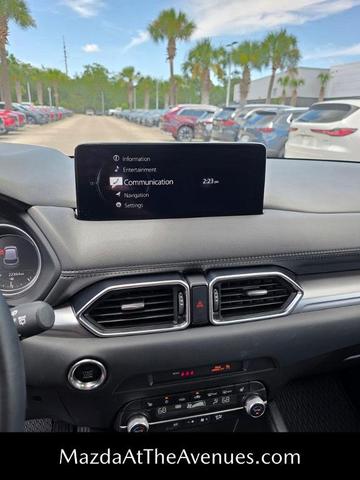 Photo of 2021 Deep Crystal Blue Mica Mazda CX-5