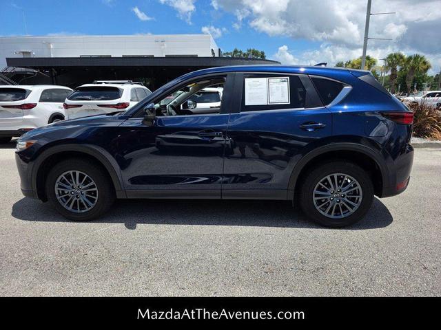 Photo of 2021 Deep Crystal Blue Mica Mazda CX-5
