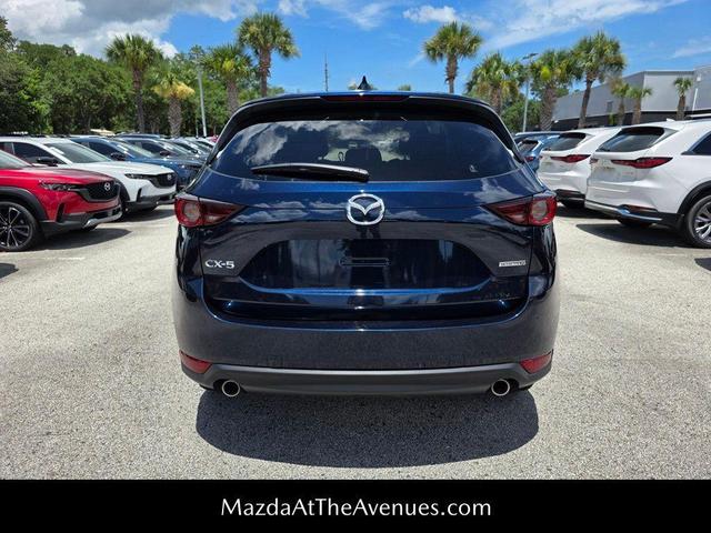 Photo of 2021 Deep Crystal Blue Mica Mazda CX-5