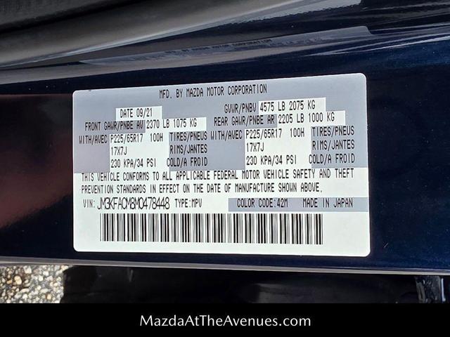 Photo of 2021 Deep Crystal Blue Mica Mazda CX-5