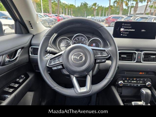 Photo of 2021 Deep Crystal Blue Mica Mazda CX-5