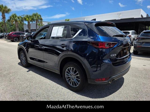 Photo of 2021 Deep Crystal Blue Mica Mazda CX-5
