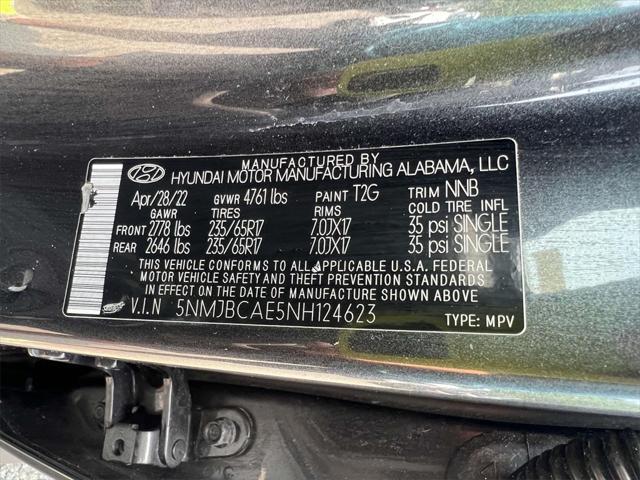 Photo of 2022 Portofino Gray Hyundai TUCSON