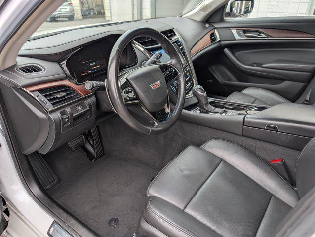 Photo of 2016 Crystal White Tricoat Cadillac CTS