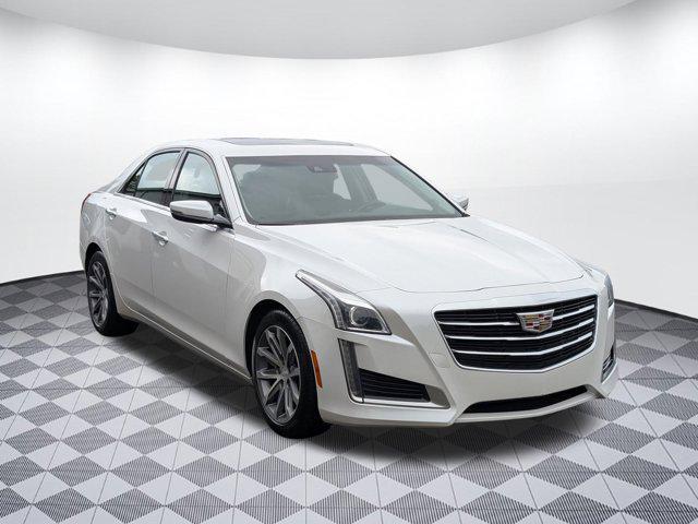 Photo of 2016 Crystal White Tricoat Cadillac CTS