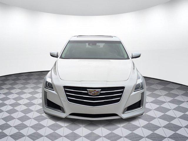 Photo of 2016 Crystal White Tricoat Cadillac CTS