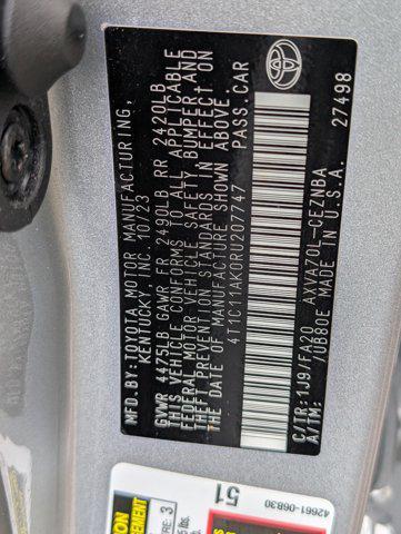 Photo of 2024 Celestial Silver Metallic Toyota Camry