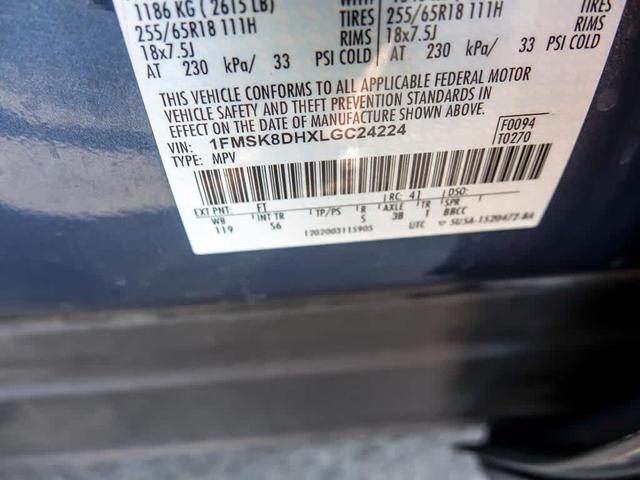 Photo of 2020 Blue Metallic Ford Explorer