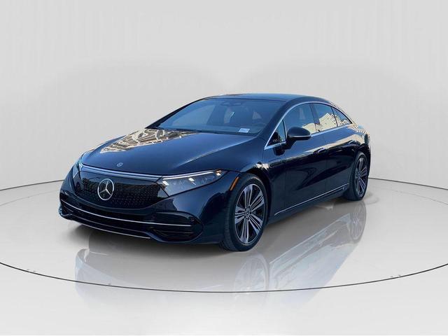 Photo of 2022 Blue Mercedes-Benz EQS 450+