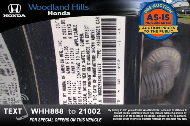 Photo of 2017 Crystal Black Honda Accord