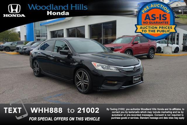 Photo of 2017 Crystal Black Honda Accord