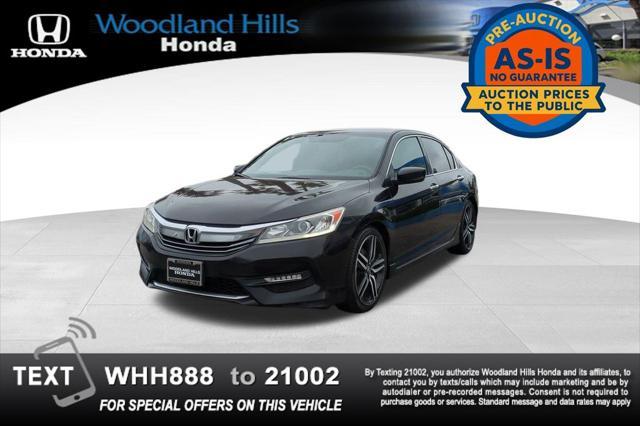 Photo of 2017 Crystal Black Honda Accord